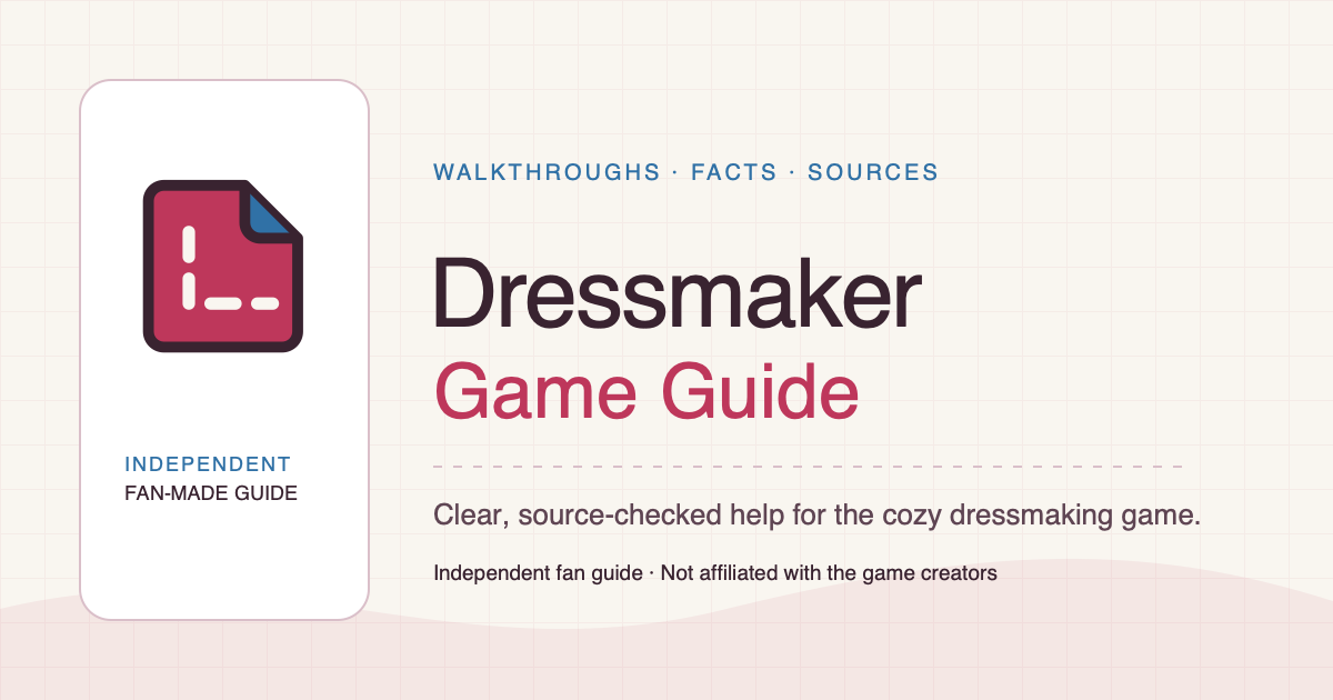 Dressmaker Commission Guide: Funeral Trio & Story Jobs | Dressmaker ...